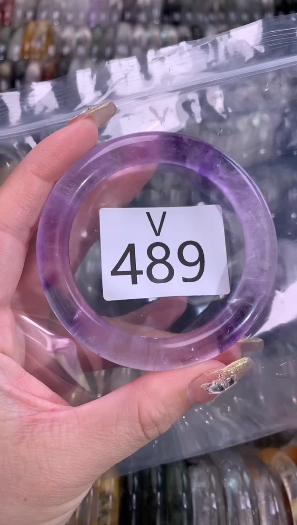 【闪购商品】水晶水晶手镯未镶嵌489-54