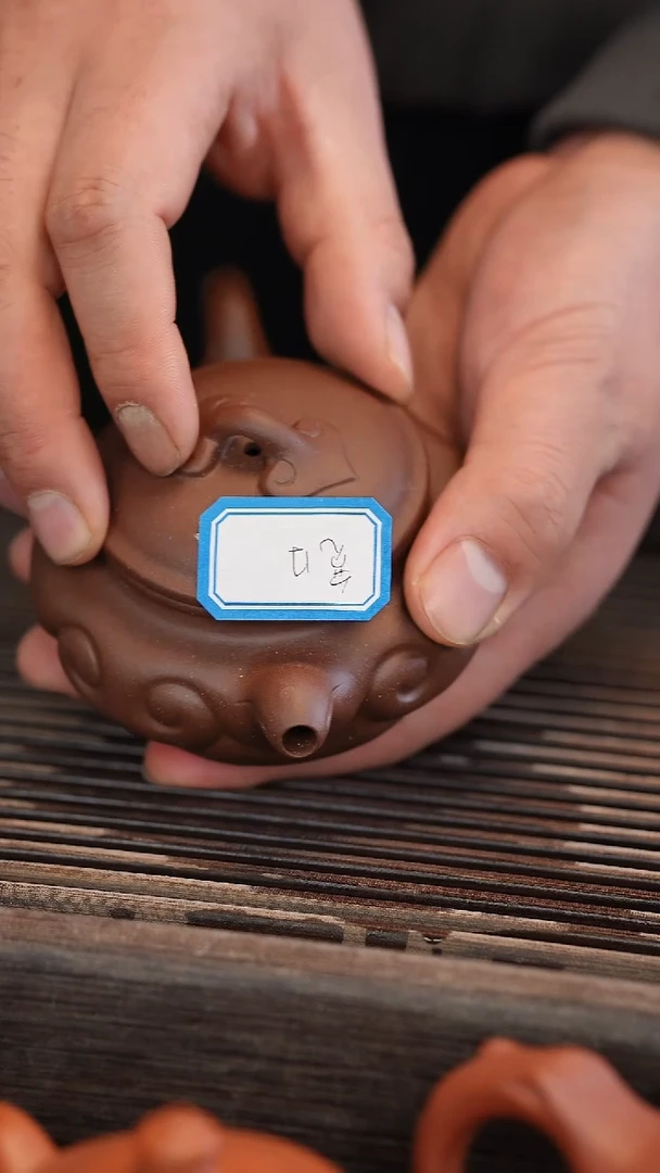 茶壶紫砂原矿手工制作宽口