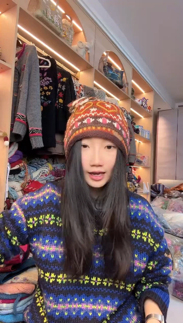 羊毛美利奴美拉德爱心帽