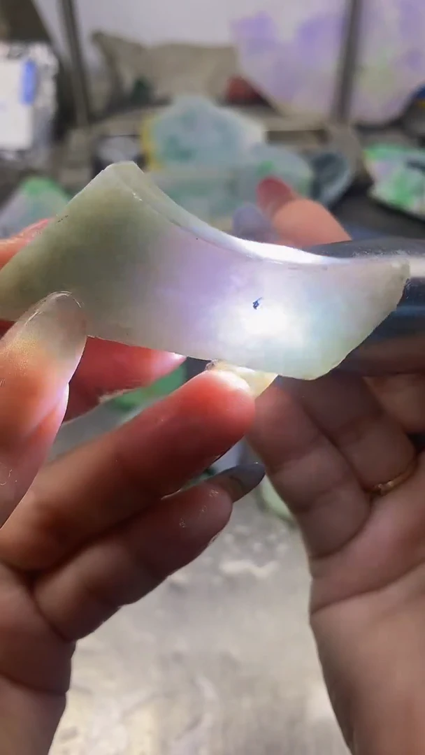 散珠翡翠天然缅甸翡翠A货081