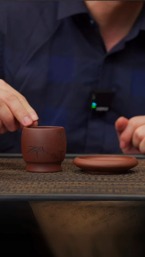 【闪购商品】紫砂茶壶08空山造器 一杯一垫(竹)