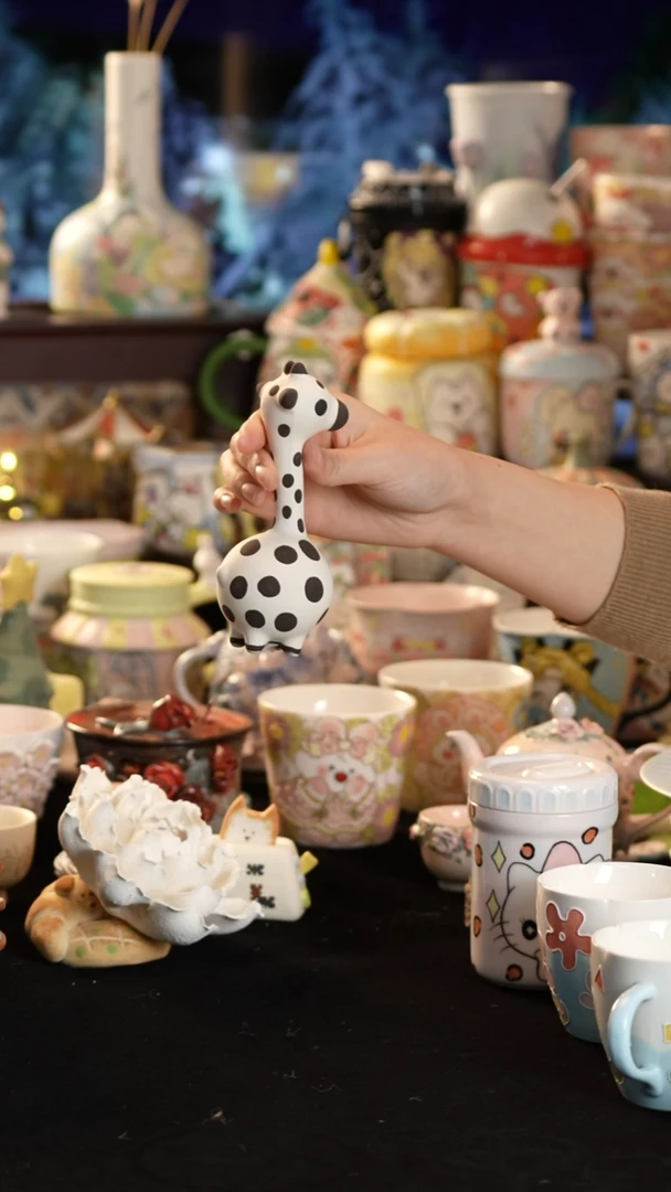 其他陶景德镇釉下彩手绘设计师款陶瓷