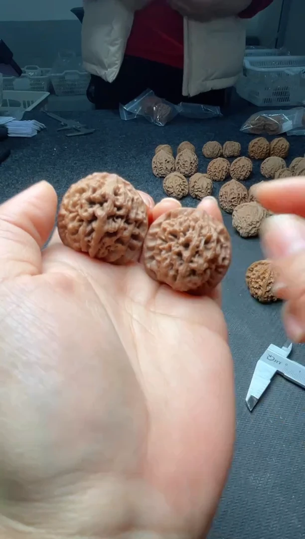 把件文玩核桃w126  秦闷   33尺