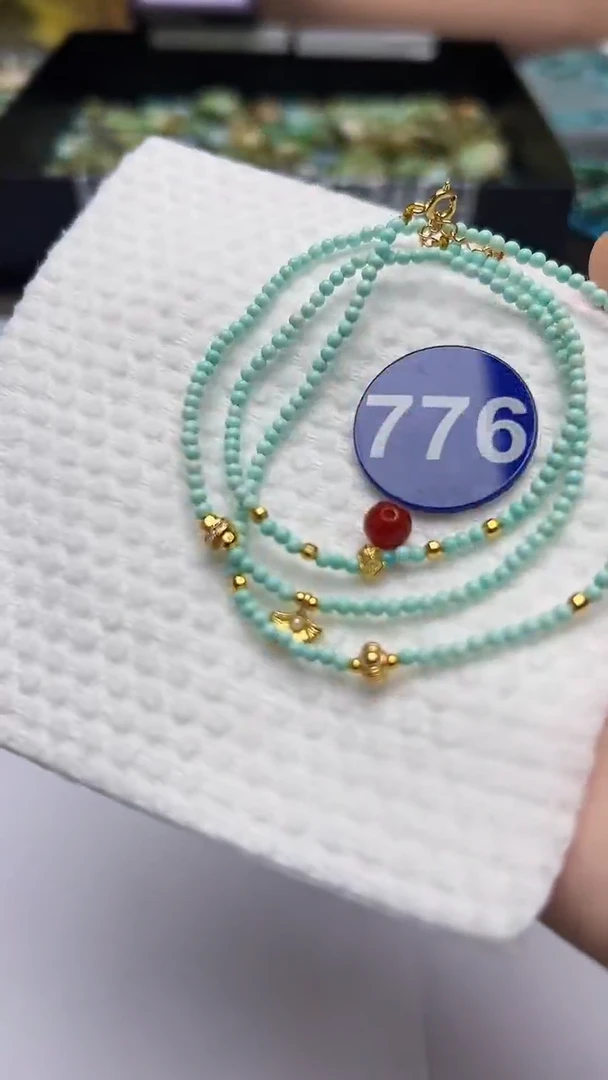 玛瑙/玉髓手链银S925镶嵌776