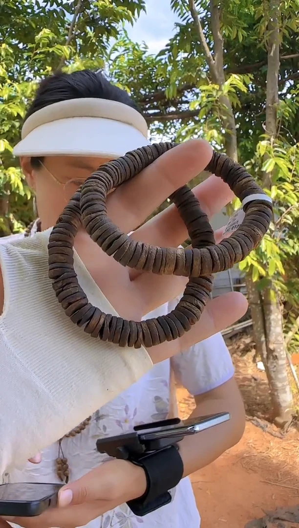 手串沉香1.0 沉水浮随型药片单圈沉香手串多样性发一