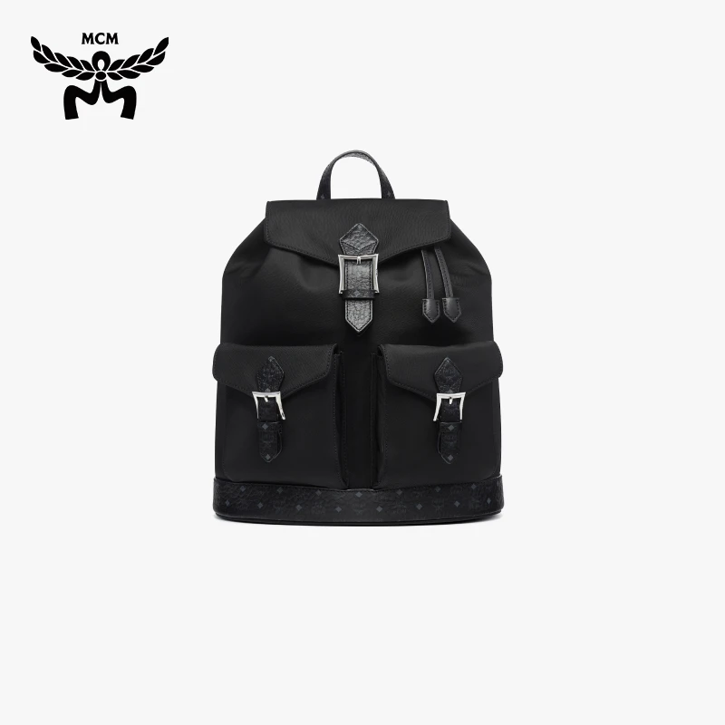 【琥珀流光】MCM AREN 经典小号双肩背包书包旅行包