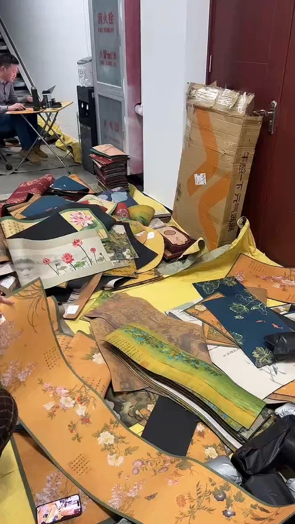 混纺微瑕吸水茶席-273号