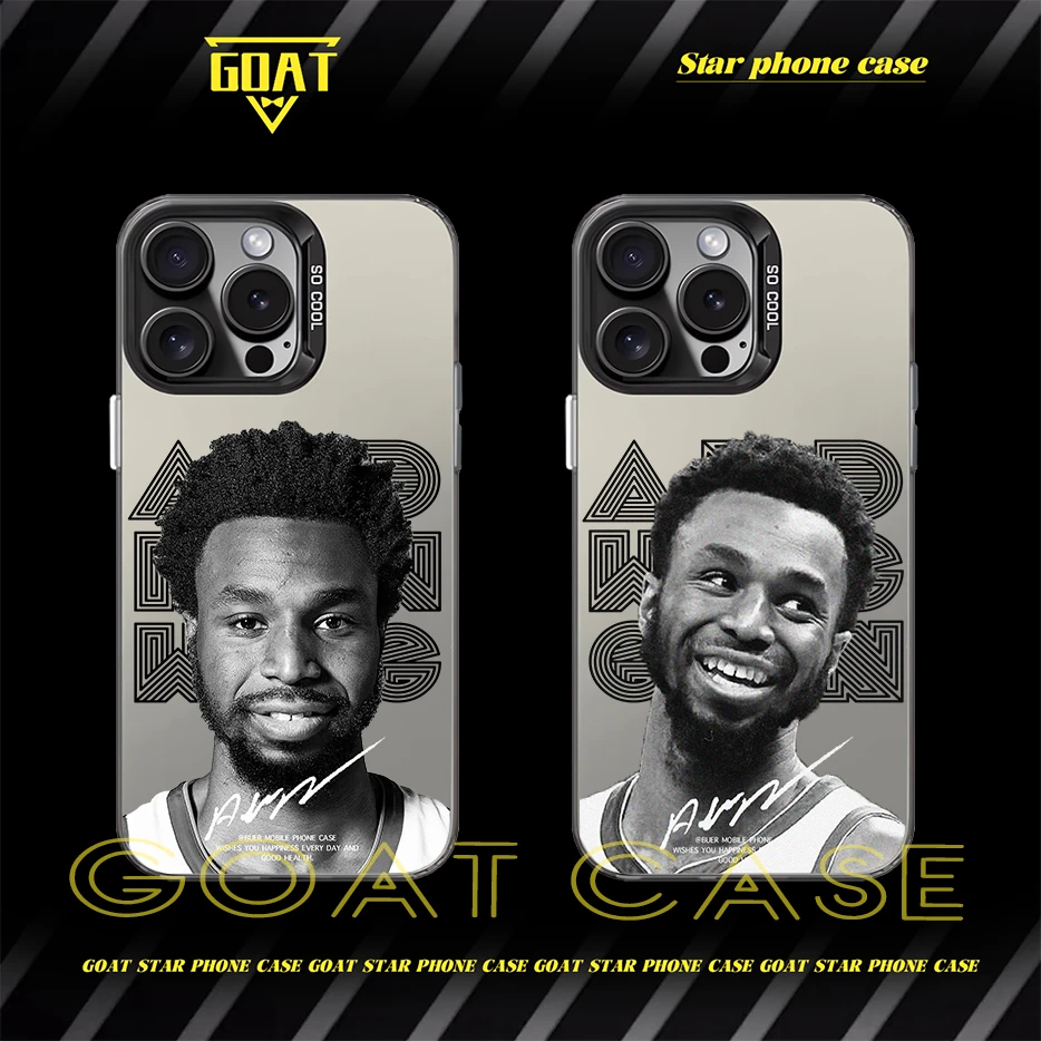 GOAT 维金斯彩银NBA球星防摔手机壳【适用于苹果华为OPPO小米VIVO】