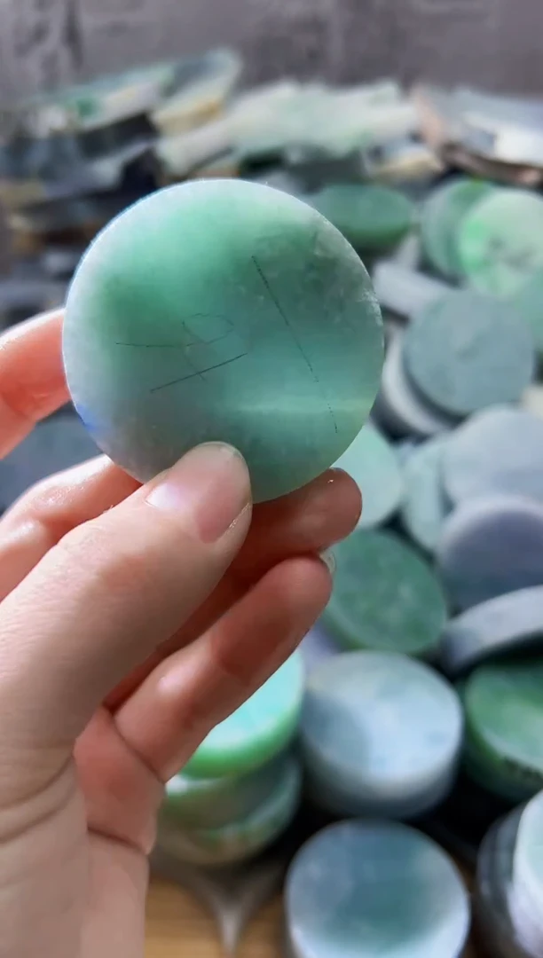 裸石翡翠天然翡翠A货玉 南 472