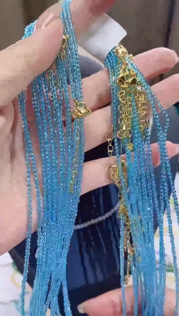 【闪购商品】尖晶石颈饰14K金镶嵌诗颜珠宝甄选SYZB62