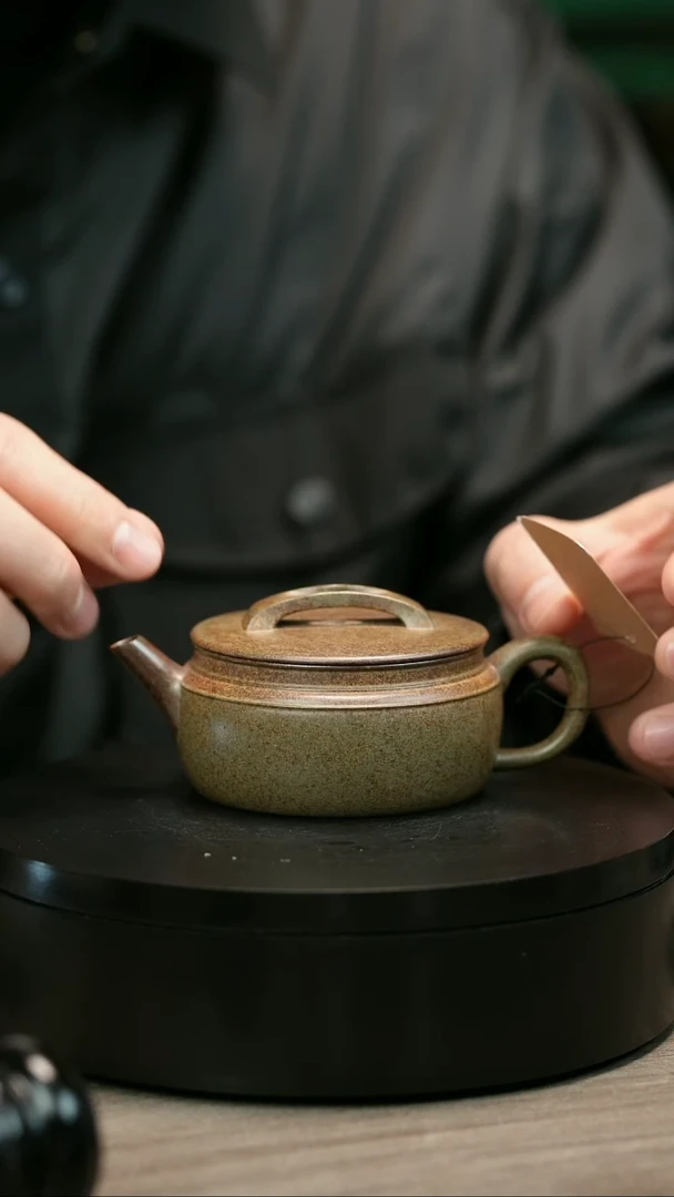 茶壶紫砂卫**期H2398史鑫杰段泥光素大口瓦