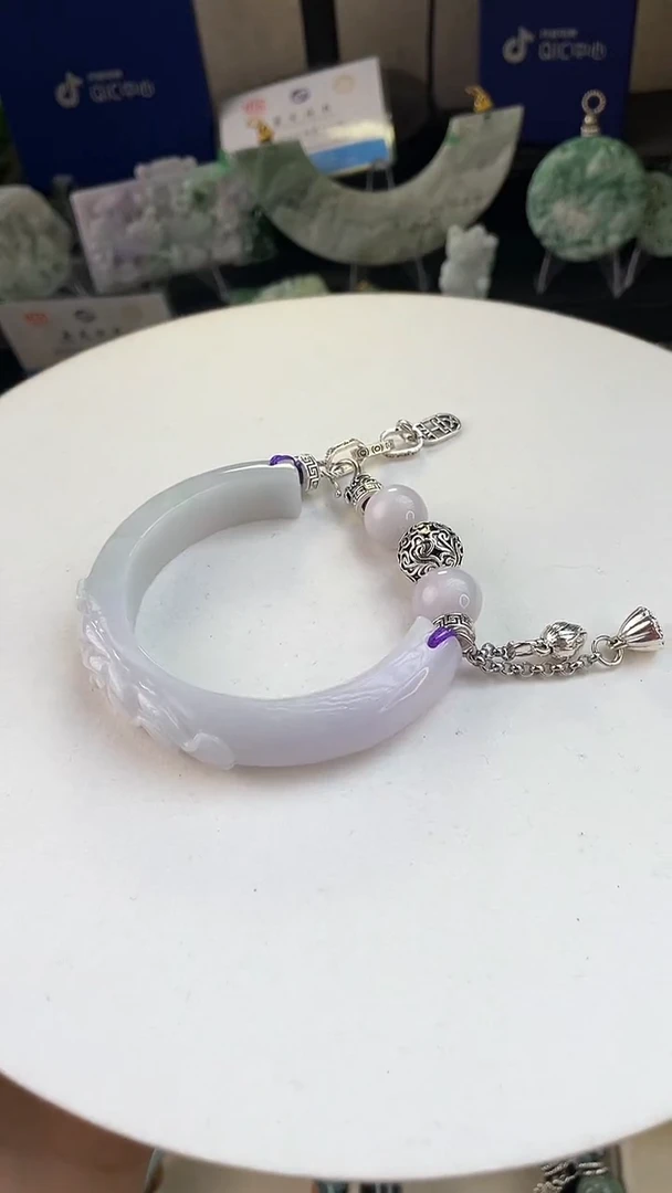 未镶嵌手链翡翠周*手工定制默认微瑕主播介绍为准