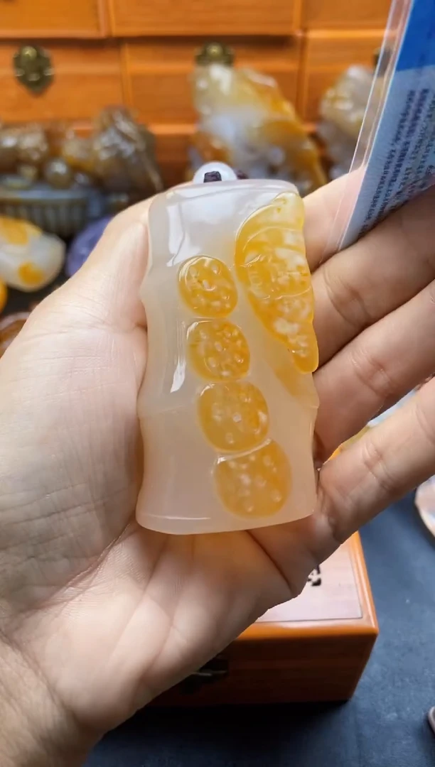 未镶嵌挂件玛瑙/玉髓迅*昊ll