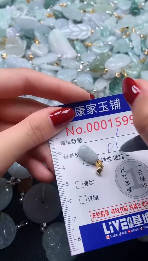 颈饰未镶嵌翡翠1599