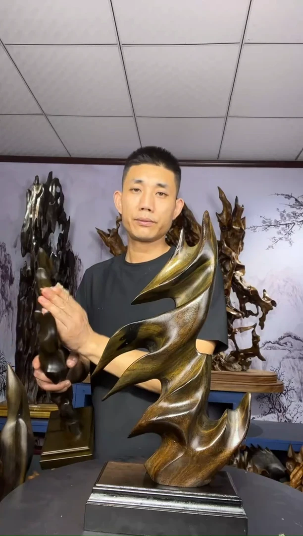 金丝楠木雕款用****5金丝楠木工艺品摆件
