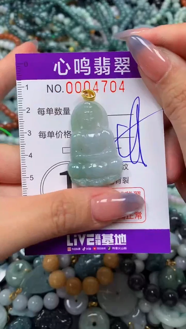 颈饰未镶嵌翡翠闪购004704