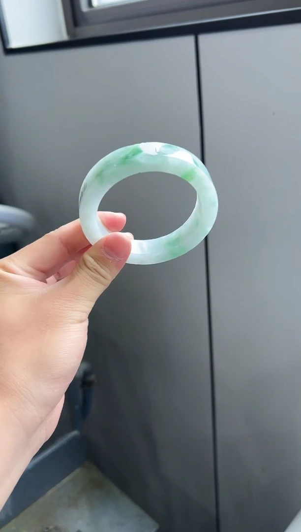 定制翡翠手镯未镶嵌手镯57