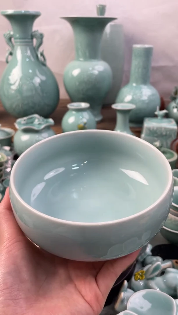 【闪购商品】特价福利 微瑕 慧仙青瓷