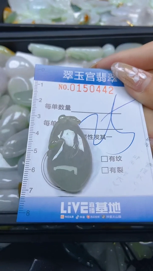 翡翠未镶嵌颈饰闪购0150442