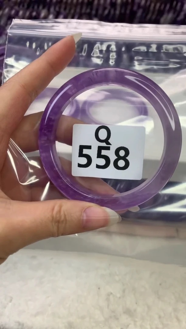 【闪购商品】水晶水晶手镯Q未镶嵌558-59