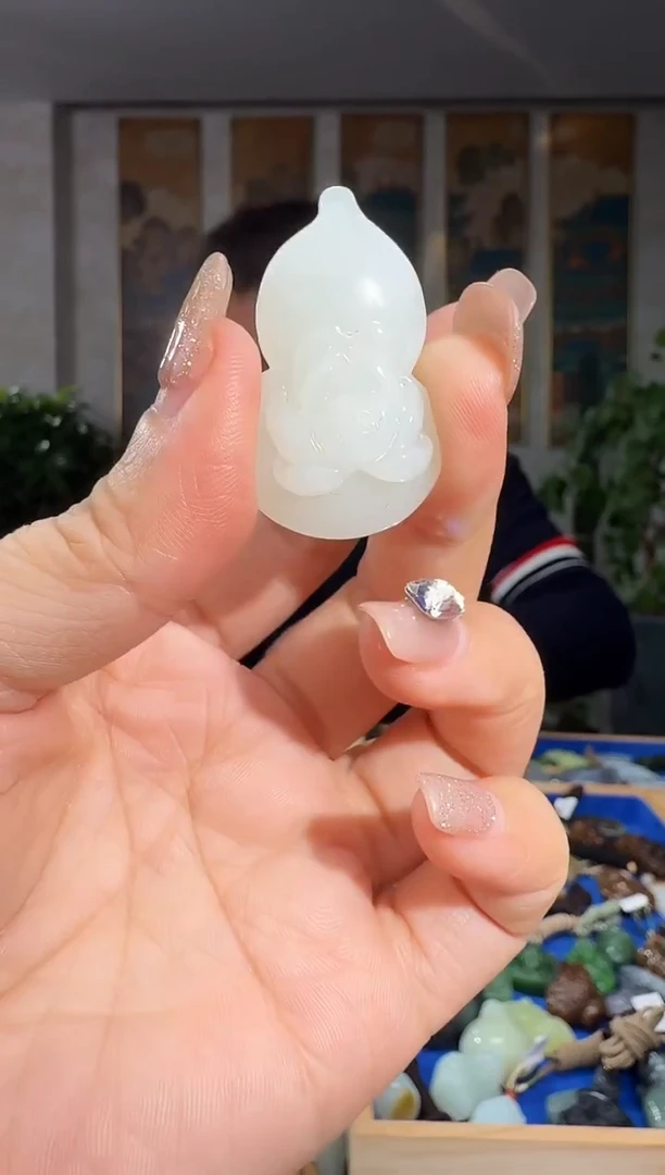 颈饰未镶嵌和田玉拍一发一多样性发货