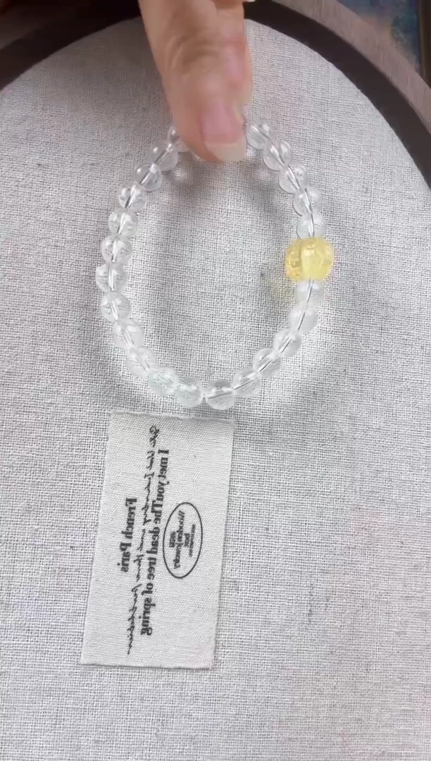 水晶手链未镶嵌纯天然水晶手串卡7