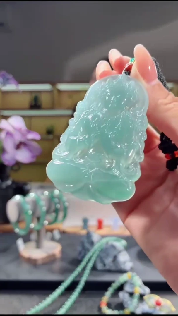 吊坠(不含链)未镶嵌翡翠度母