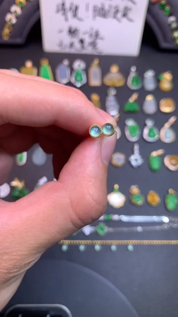 颈饰银S925镶嵌翡翠1