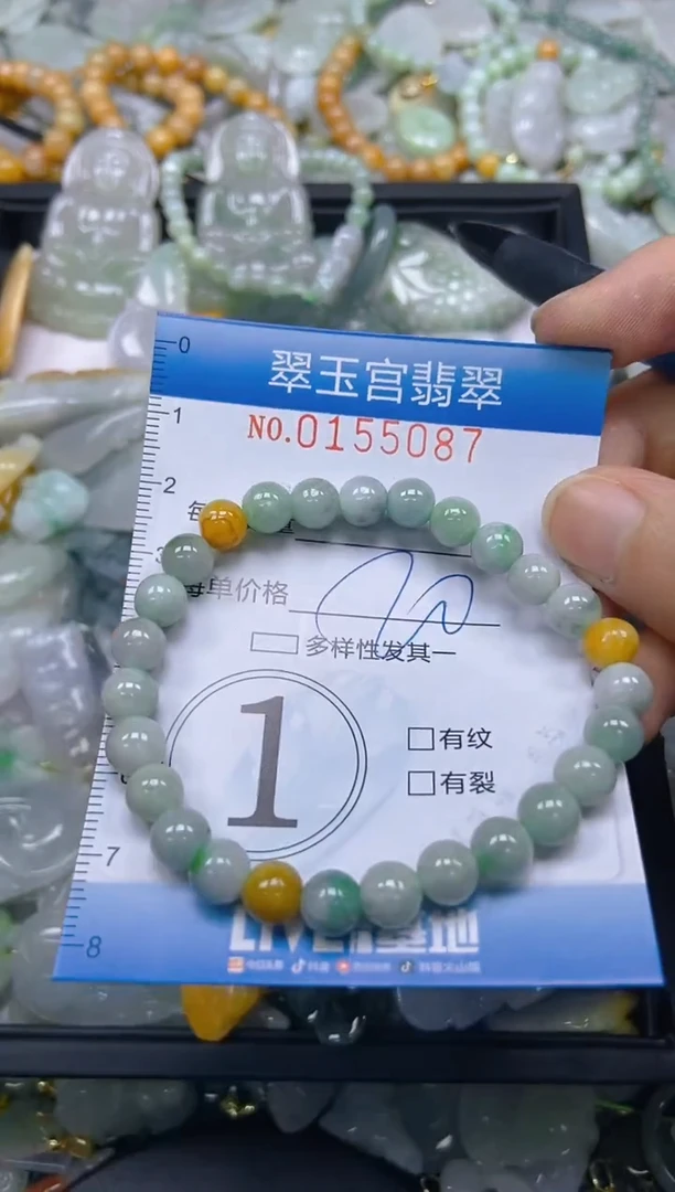 翡翠未镶嵌颈饰闪购0155087