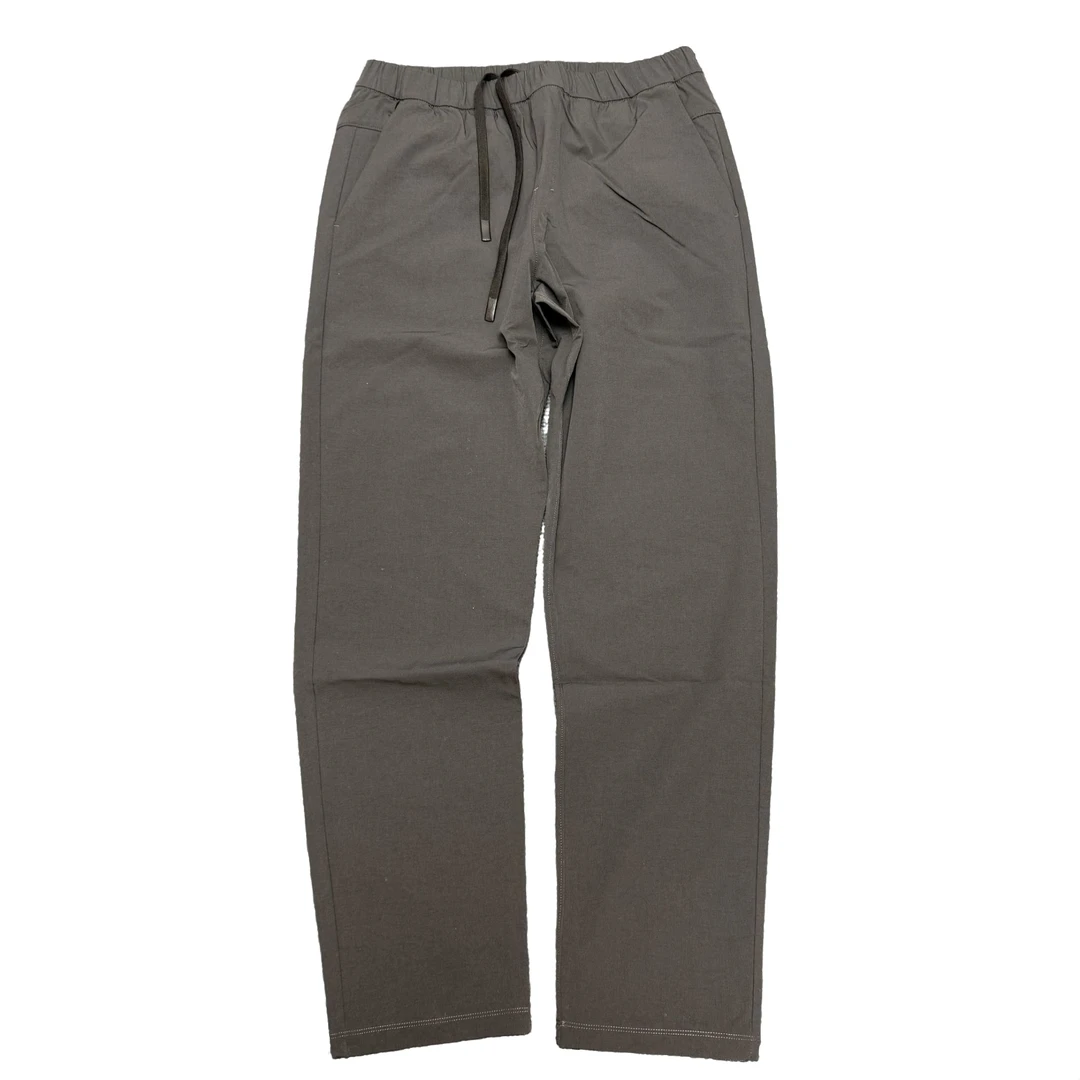 Tetrameter男士细格纹软壳防风防水登山长裤(太阳）