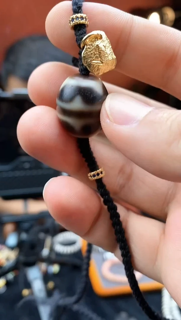 【闪购商品】玛瑙/玉髓46银S925镀金镶嵌0223-