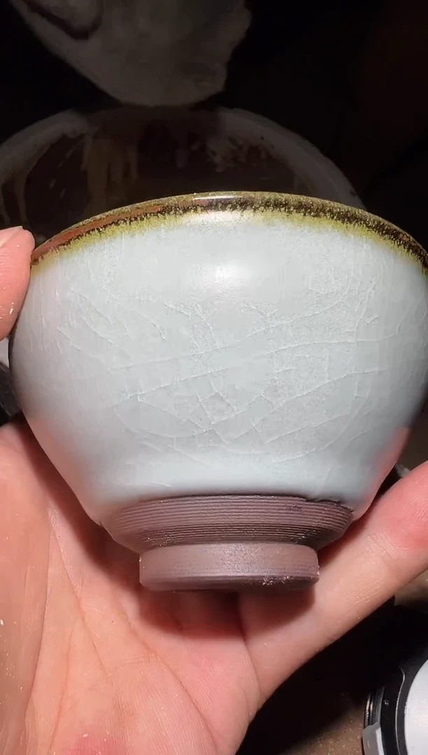 茶盏27柴盏天下余启虎开窑390