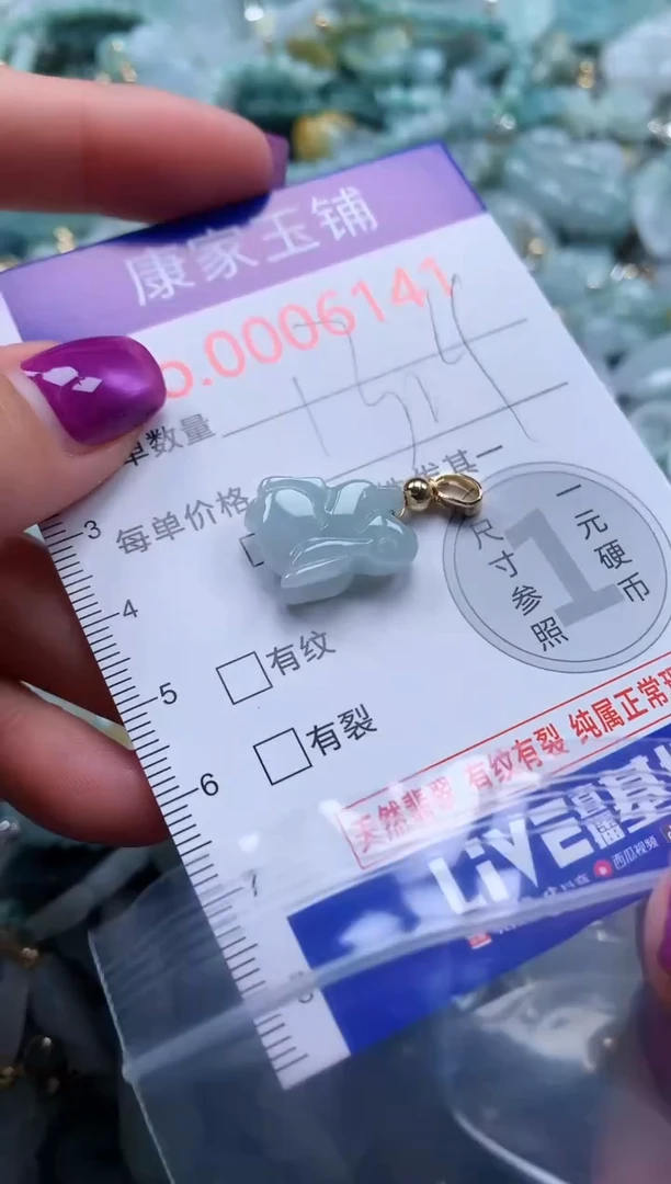 颈饰未镶嵌翡翠6141