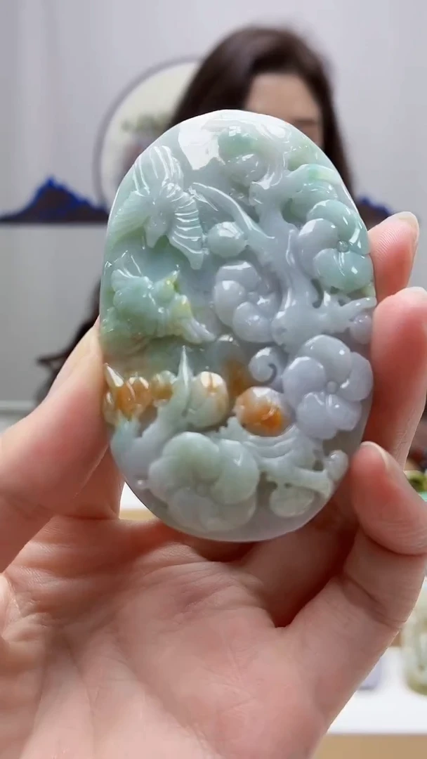 未镶嵌定制翡翠4829zm-毛货挂件5