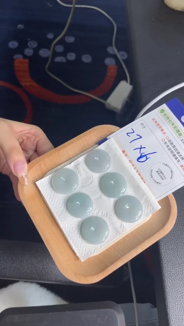 未镶嵌挂件翡翠平安扣多样性发其一CP配绳7