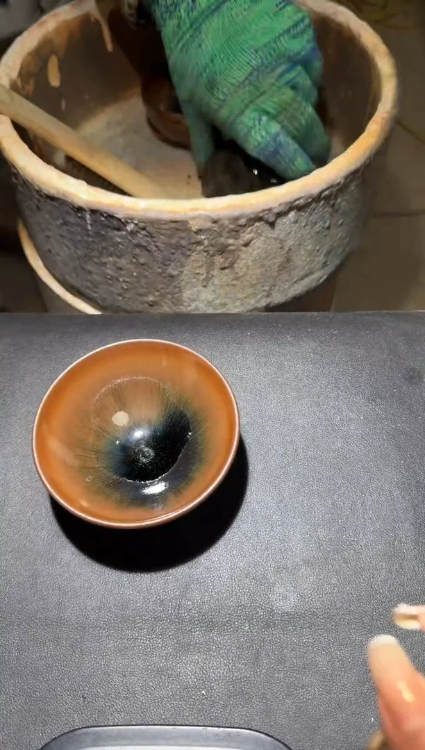 茶盏黎跃龙龙窑柴烧100