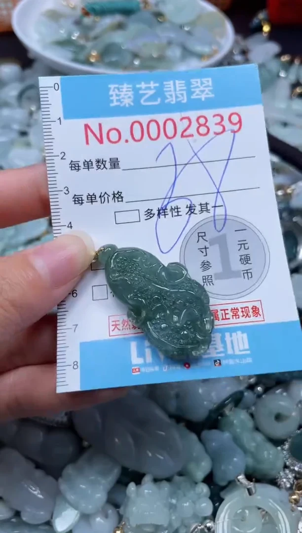 颈饰未镶嵌翡翠2839