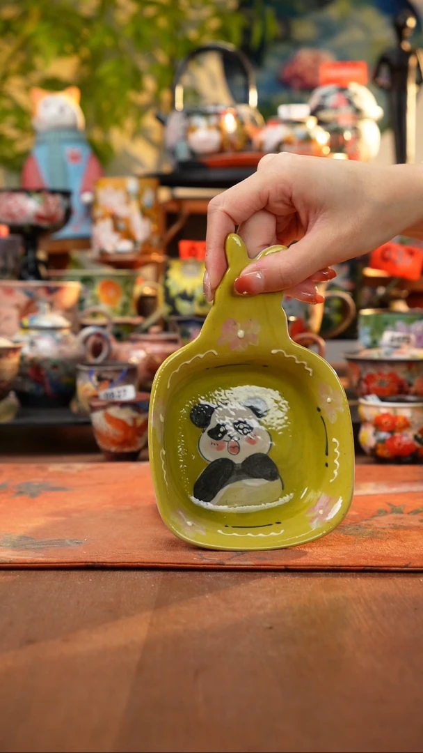 瓷片景德镇手工手绘830