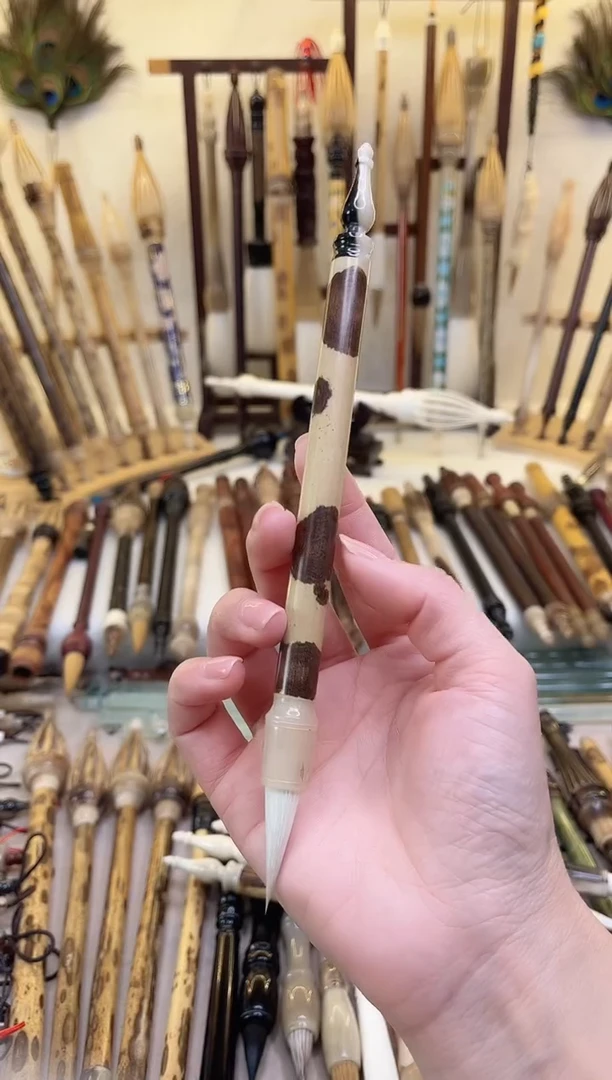 兰*【清水试笔，拒绝蘸墨】墨舞笔庄毛笔1支