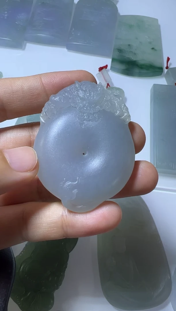 未镶嵌定制翡翠扣子