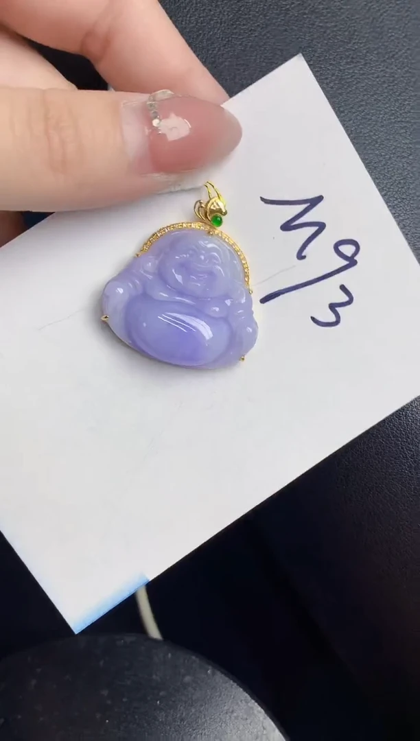 【闪购商品】翡翠颈饰18K金镶嵌000000000