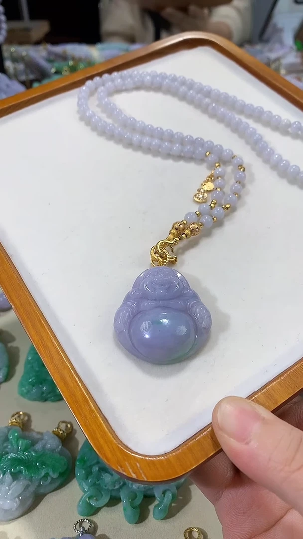 颈饰未镶嵌翡翠吊坠