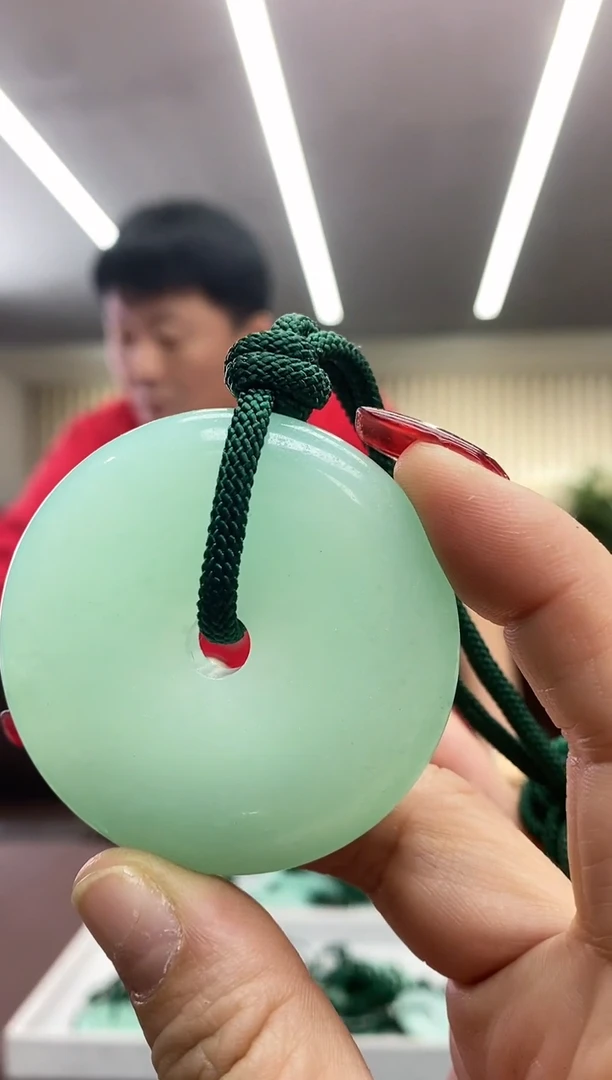 【闪购商品】岫玉平安扣未镶嵌多样式发货随机发一