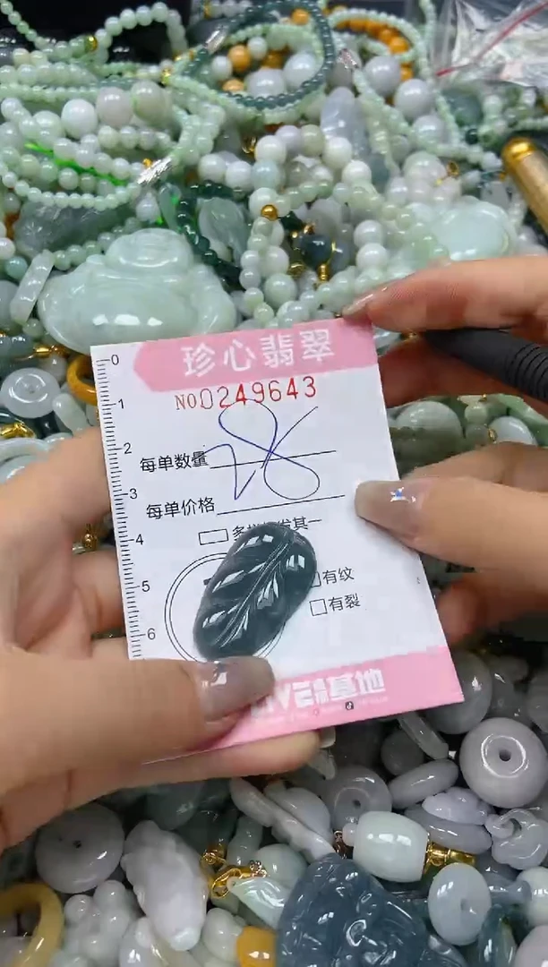 翡翠未镶嵌颈饰闪购0249643