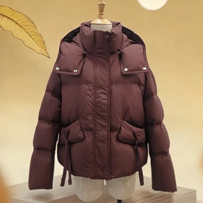 Y4632306回味依衣秋冬新款短款羽绒服百搭时尚风