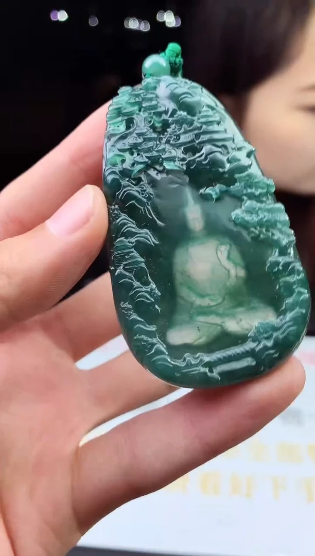 未镶嵌定制翡翠天然A货翡翠拍一发一