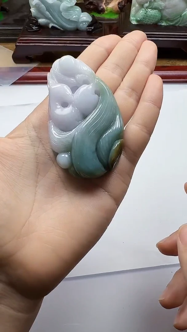 吊坠(不含链)未镶嵌翡翠1