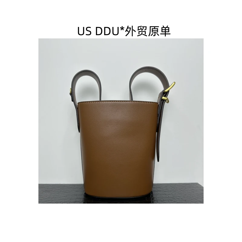 A114 棕色薯条手提腋下单肩包HW-014/S004