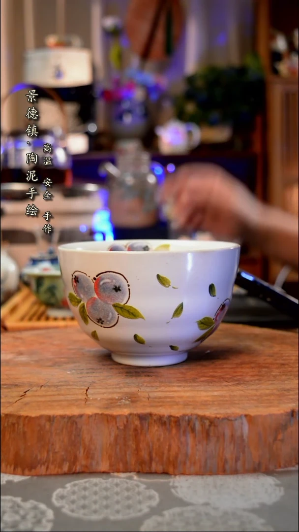 【闪购商品】杯子蓝莓手工手绘手工手绘