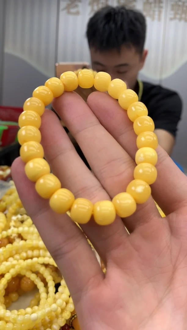裸石琥珀未镶嵌凡*手串